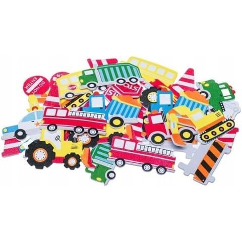 ⁨Naklejki z pianki PVC44 Transport 3 35szt. BREWIS⁩ w sklepie Wasserman.eu