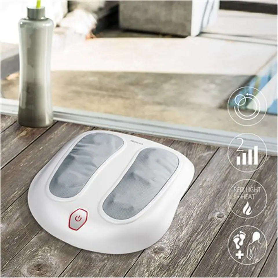 ⁨Medisana | Shiatsu Foot Massager | FM 888 | Number of power levels 2 | Heat function | White⁩ w sklepie Wasserman.eu