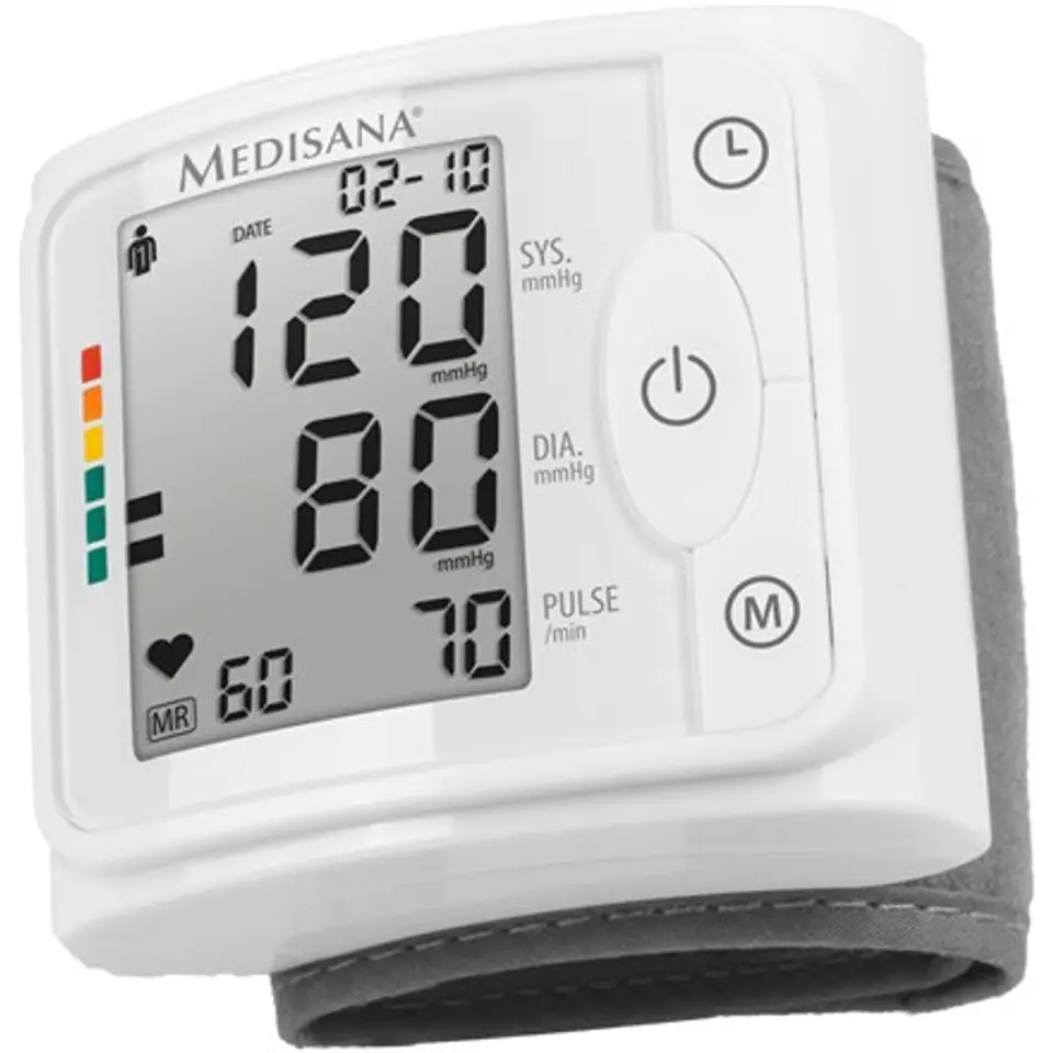⁨Medisana | Wrist Blood pressure monitor | BW 320 | Memory function | Number of users Multiple user(s) | Memory capacity 120 memo⁩ w sklepie Wasserman.eu
