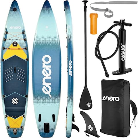 ⁨ZESTAW - DESKA SUP DMUCHANA ENERO 384x81x15CM⁩ w sklepie Wasserman.eu