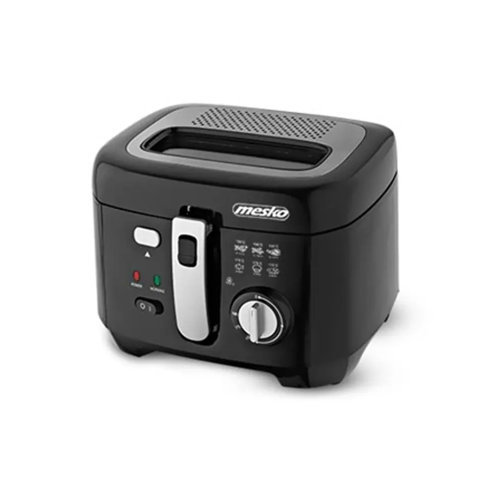 ⁨Mesko | MS 4908 | Deep fryer | Power 1800 W | Capacity 2.5 L | Black⁩ at Wasserman.eu