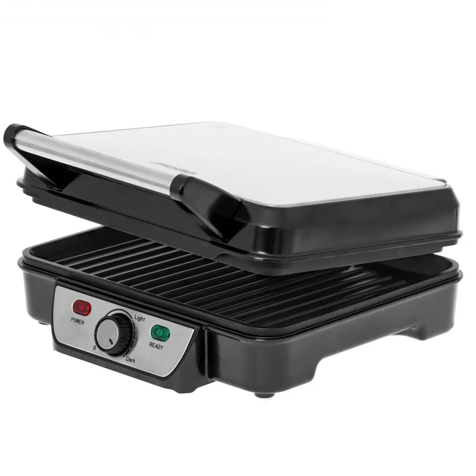 ⁨Mesko Grill MS 3050 Contact grill, 1800 W, Black/Stainless steel⁩ w sklepie Wasserman.eu