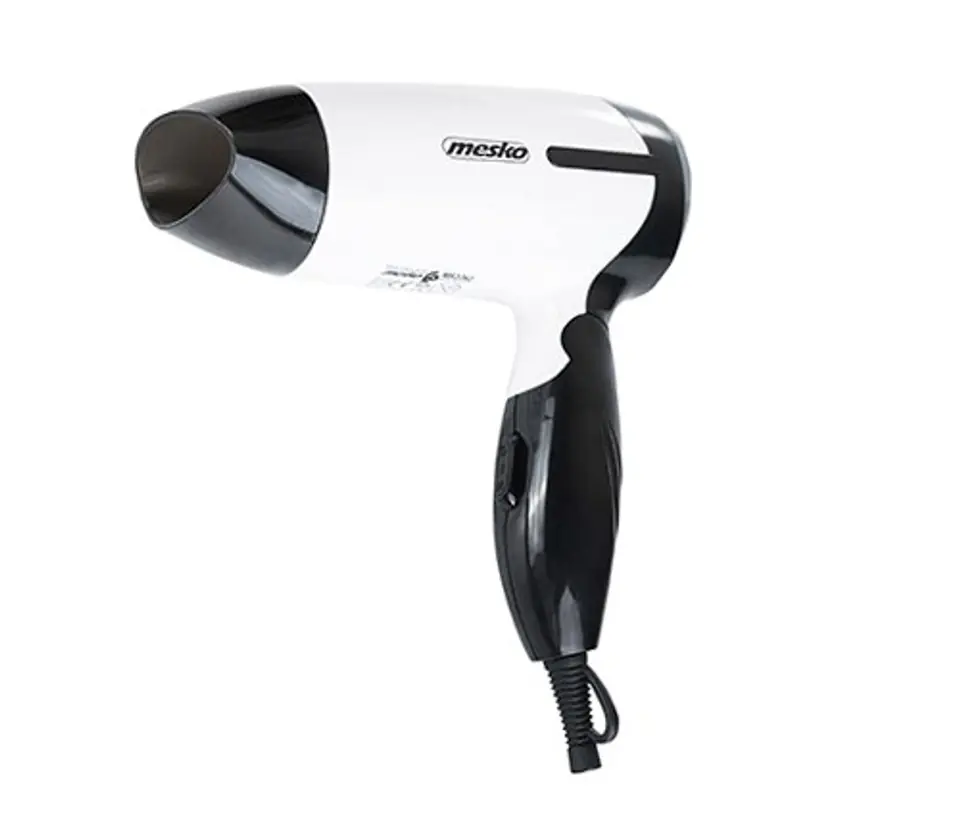 ⁨Mesko Hair Dryer MS 2262 1000 W, Number of temperature settings 2, Black/White⁩ at Wasserman.eu