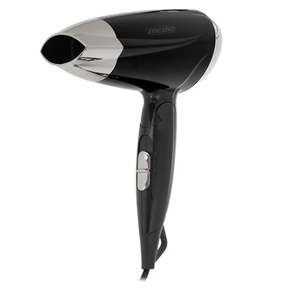 ⁨Mesko Hair Dryer MS 2264 1400 W, Number of temperature settings 2, Black⁩ w sklepie Wasserman.eu