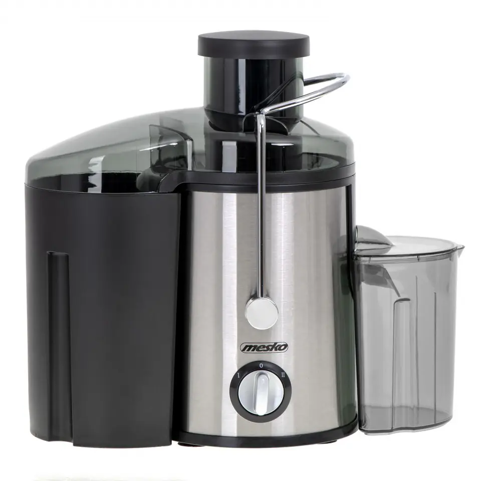 ⁨Mesko Juicer MS 4126b Stainless steel, 600 W, Number of speeds 3⁩ w sklepie Wasserman.eu