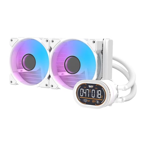 ⁨Chłodzenie CPU Darkflash DH240D v2 (białe)⁩ w sklepie Wasserman.eu