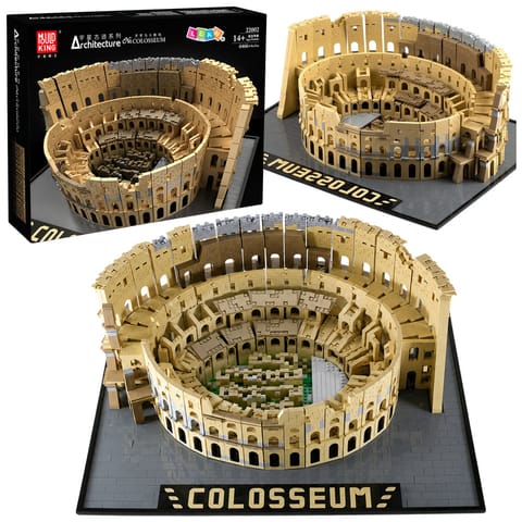 ⁨Klocki Konstrukcyjne Architektoniczne Koloseum Rzymskie 6466 el.⁩ w sklepie Wasserman.eu