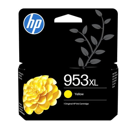 ⁨HP Original ink/ink F6U18AE, HP 953XL, yellow, 1600s, 20ml, high capacity, HP OfficeJet Pro 8218,8710,8720,8730,8740⁩ at Wasserman.eu
