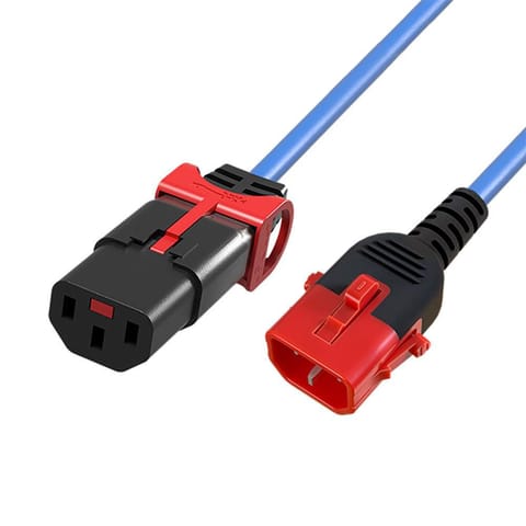 ⁨MicroConnect Powercord C13 IEC Lock+ - C14⁩ w sklepie Wasserman.eu