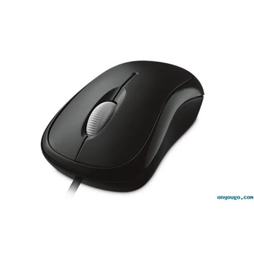 ⁨Microsoft 	4YH-00007 Basic Optical Mouse for Business 1.83 m, Black, USB⁩ w sklepie Wasserman.eu