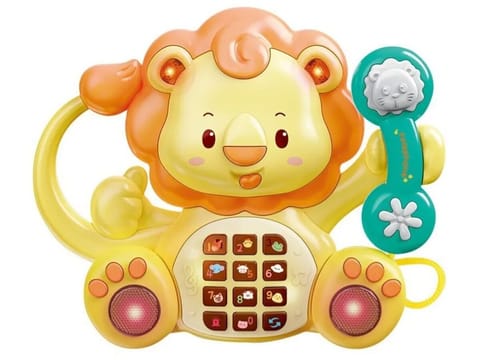 Edukacyjna Zabawka Muzyczna LEW Z Telefonem Telefon Melodie Dźwięki Podświetlenie w sklepie Wasserman.eu