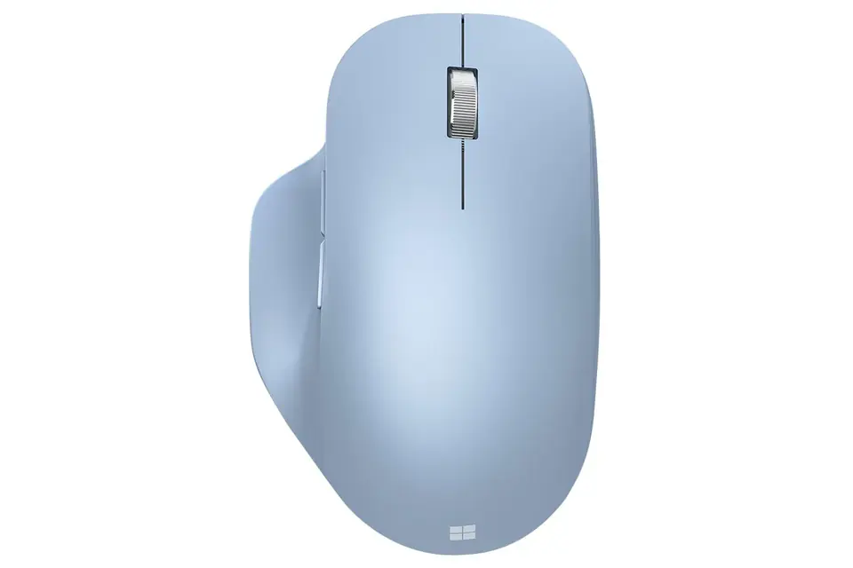 ⁨Mysz Microsoft Bluetooth 222-00054 bezprzewodowa, pastelowy niebieski⁩ w sklepie Wasserman.eu