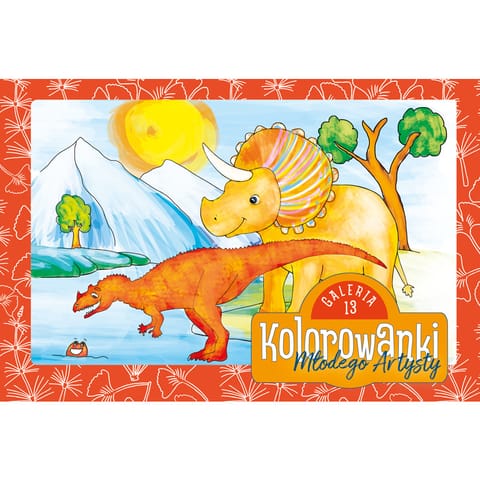 ⁨Kolorowanki B5 Galeria 13 dinozaury GAL-110 Michalczyk i Prokop⁩ w sklepie Wasserman.eu
