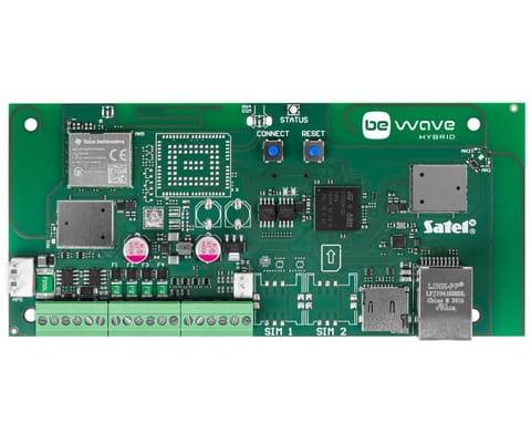 BEZPRZEWODOWA CENTRALA ALARMOWA HYBRID-128 BE WAVE SATEL w sklepie Wasserman.eu