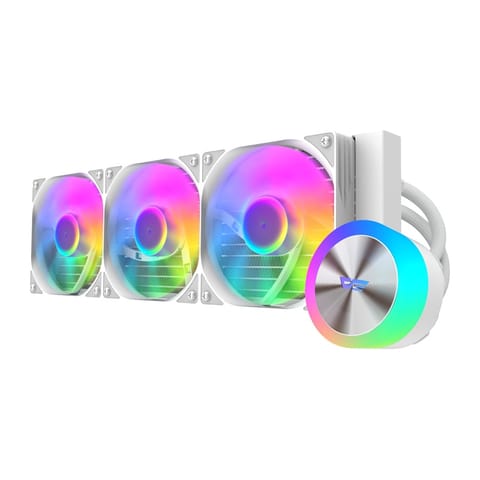 ⁨Chłodzenie CPU Darkflash DG360 (białe)⁩ w sklepie Wasserman.eu