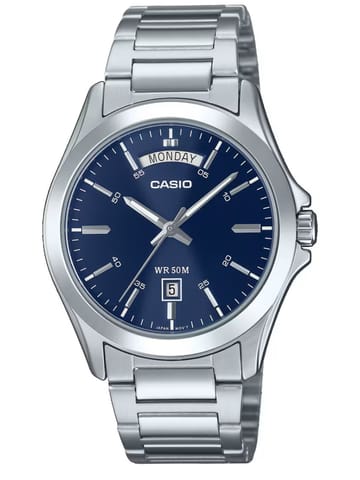 ⁨ZEGAREK MĘSKI CASIO MTP-1370D-2A2 (zd025f) + BOX⁩ w sklepie Wasserman.eu