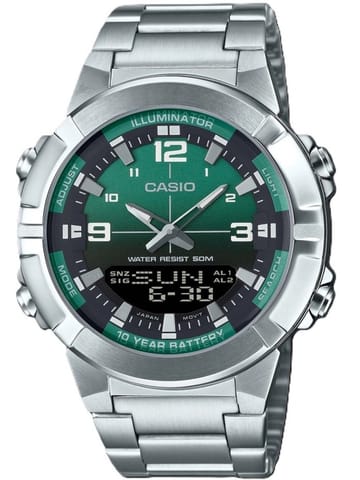 ⁨ZEGAREK MĘSKI CASIO AMW-870DA-3AV + BOX⁩ w sklepie Wasserman.eu