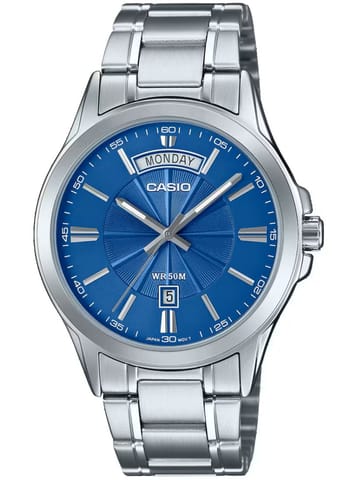 ⁨ZEGAREK MĘSKI CASIO MTP-1381D-2AV (zd076c) + BOX⁩ w sklepie Wasserman.eu
