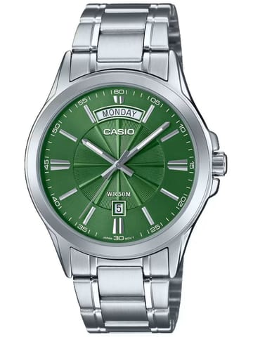 ⁨ZEGAREK MĘSKI CASIO MTP-1381D-3AV (zd076d) + BOX⁩ w sklepie Wasserman.eu