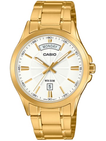 ⁨ZEGAREK MĘSKI CASIO  MTP-1381GD-7A (zd191e) + BOX⁩ w sklepie Wasserman.eu
