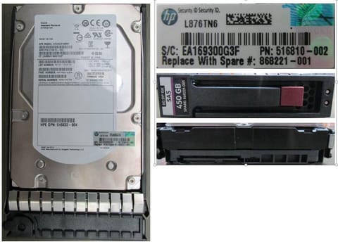 ⁨Hewlett Packard Enterprise HDD Hot Plug 450GB SAS 15K⁩ w sklepie Wasserman.eu
