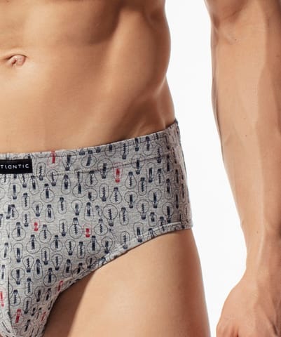 ⁨BRIEFY ATLANTIC MP-1515 (Grey melange, Size M (38))⁩ at Wasserman.eu