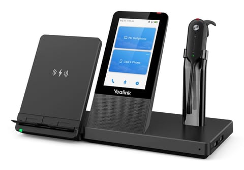 ⁨Yealink Wh67 Dect Wireless Headset Uc⁩ w sklepie Wasserman.eu