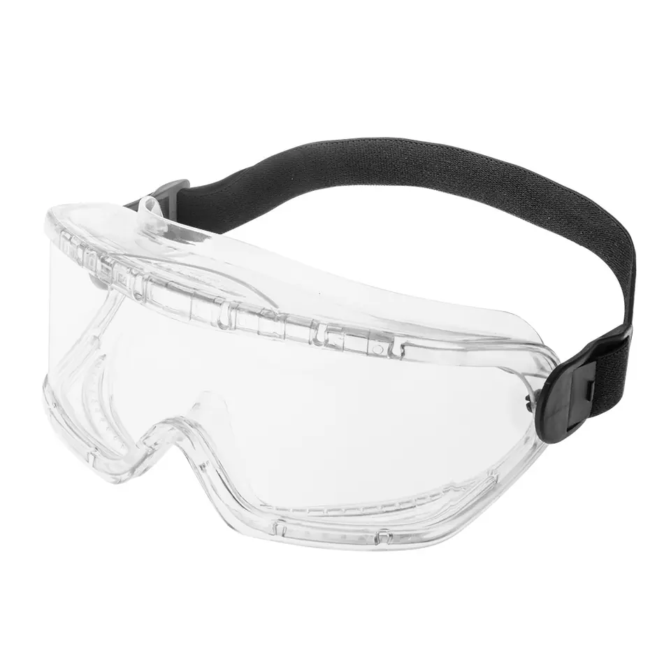 ⁨Safety goggles, white, anti-fog, resistance class B⁩ at Wasserman.eu