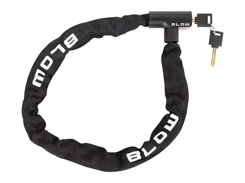 ⁨Blokada rowerowa łańcuch 90cm+2 kluczyki BLOW⁩ w sklepie Wasserman.eu