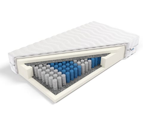 ⁨Frankhauer Pocket mattress Poseidon (aloe vera cover, size 80 x 200)⁩ at Wasserman.eu