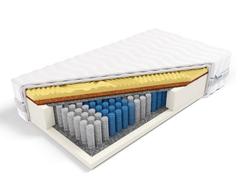 ⁨Frankhauer Materac pocket samomasujący z memory Hynos Plus (pokrowiec Dormia, rozmiar 80 x 200)⁩ w sklepie Wasserman.eu