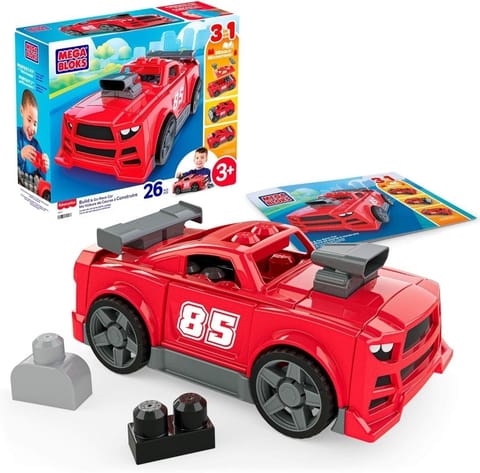 ⁨Mega Bloks Samochód wyścigowy do zbudowania⁩ w sklepie Wasserman.eu