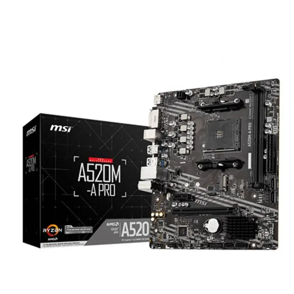 ⁨MSI A520M-A PRO Socket AM4⁩ at Wasserman.eu