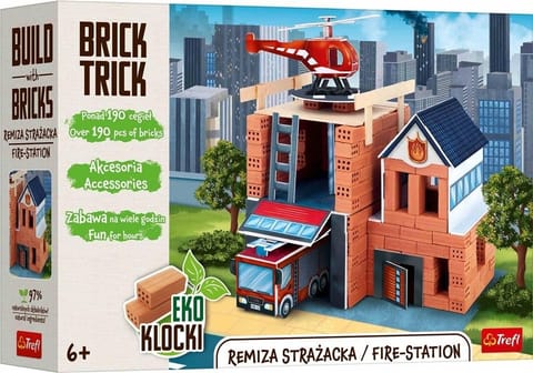 Brick Trick - Remiza Strażacaka XL TREFL w sklepie Wasserman.eu