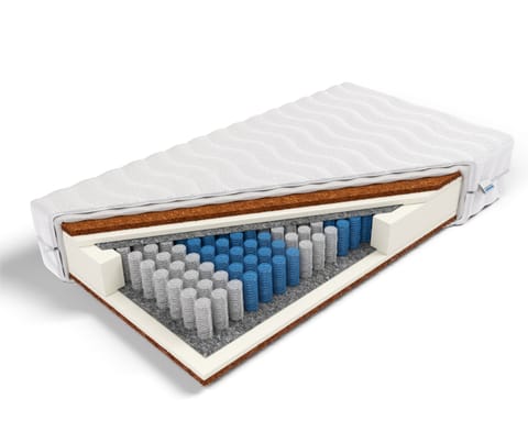 ⁨Frankhauer Pocket z podwójnym obustronnym kokosem Tyche (pokrowiec SilverActive, rozmiar 150 x 200)⁩ w sklepie Wasserman.eu