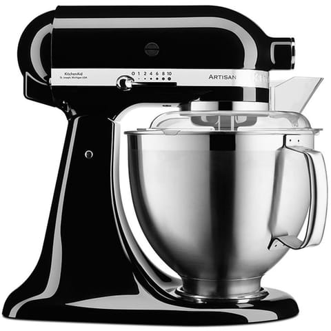 Robot kuchenny planetarny Mikser KitchenAid Artisan 5KSM185PSEOB czarny w sklepie Wasserman.eu