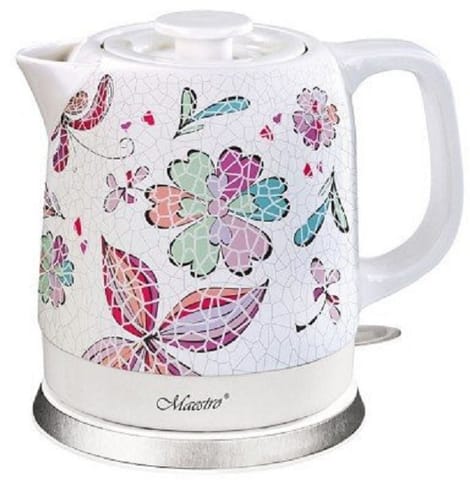⁨Czajnik MAESTRO MR-068-FLOWERS (1.5L /1500W /Wielokolorowy )⁩ w sklepie Wasserman.eu