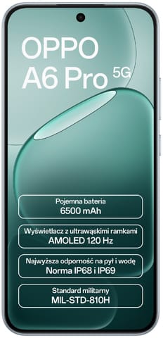 ⁨A6 Pro 5G 8/256GB CPH2781 Lunar Titanium⁩ at Wasserman.eu