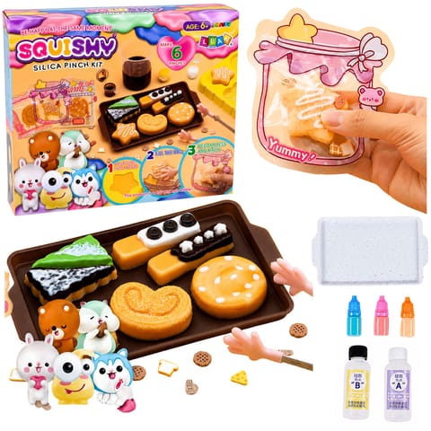 ⁨Zestaw Kreatywny Plastyczny Tworzenie Squishy Ozdobne Ciastka DIY⁩ w sklepie Wasserman.eu