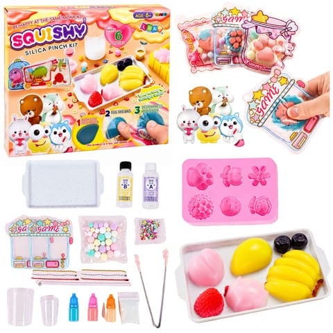 ⁨Zestaw Kreatywny Plastyczny Tworzenie Ozdobne Squishy Owoce DIY⁩ w sklepie Wasserman.eu