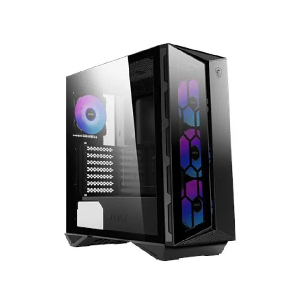 ⁨MSI MPG GUNGNIR 110R PC Case, Mid-Tower, USB 3.2, Black | MSI | MPG GUNGNIR 110R | Black | ATX | Power supply included No⁩ w sklepie Wasserman.eu