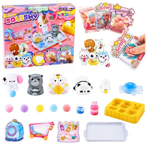 ⁨Zestaw Kreatywny Plastyczny Tworzenie Squishy Ozdobne Zwierzaki DIY⁩ w sklepie Wasserman.eu