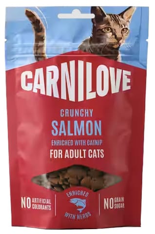 ⁨Carnilove Cat Crunchy Snack Salmon 50g⁩ w sklepie Wasserman.eu