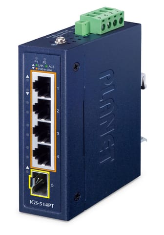 ⁨Planet IP30 Compact size 4-Port⁩ w sklepie Wasserman.eu