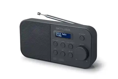 ⁨Muse Alarm function, M-109DB, Portable radio, Black⁩ at Wasserman.eu