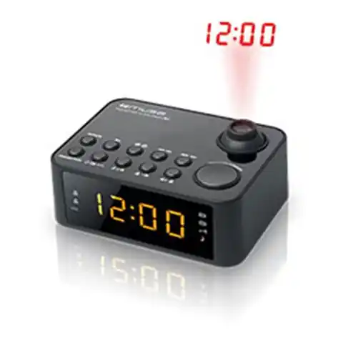 ⁨Muse Clock radio M-178P Black, 0.9 inch amber LED, with dimmer⁩ w sklepie Wasserman.eu