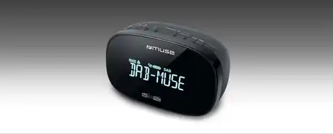 ⁨Muse DAB+/FM Dual Alarm Clock Radio M-150 CDB Alarm function, AUX in, Black⁩ w sklepie Wasserman.eu