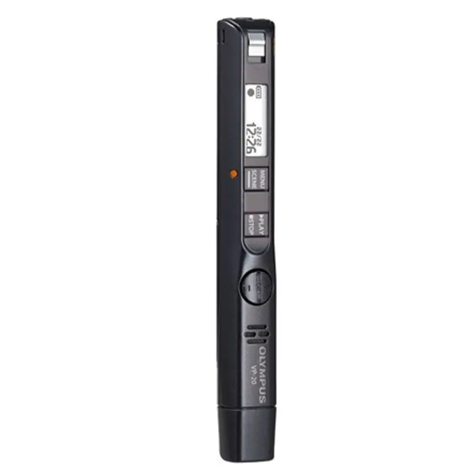 ⁨Olympus Digital Voice Recorder VP-20, 8GB, Black Olympus | Black | Rechargeable | MP3, WAV, WMA⁩ w sklepie Wasserman.eu