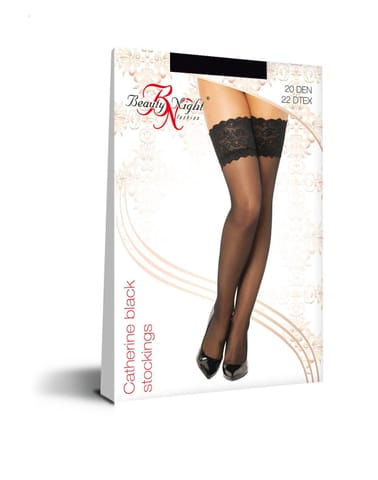 Catherine black - stockings w sklepie Wasserman.eu