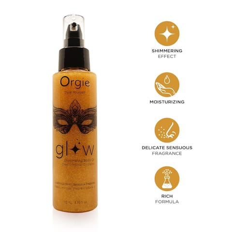 ⁨Orgie Glow Shimmering Body Oil⁩ w sklepie Wasserman.eu